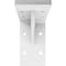 Ekena Millwork Embrey Steel Bracket, White Primer 2"W x 6"D x 3 3/4"H BKTM02X06X03EBPWH - alternate 6